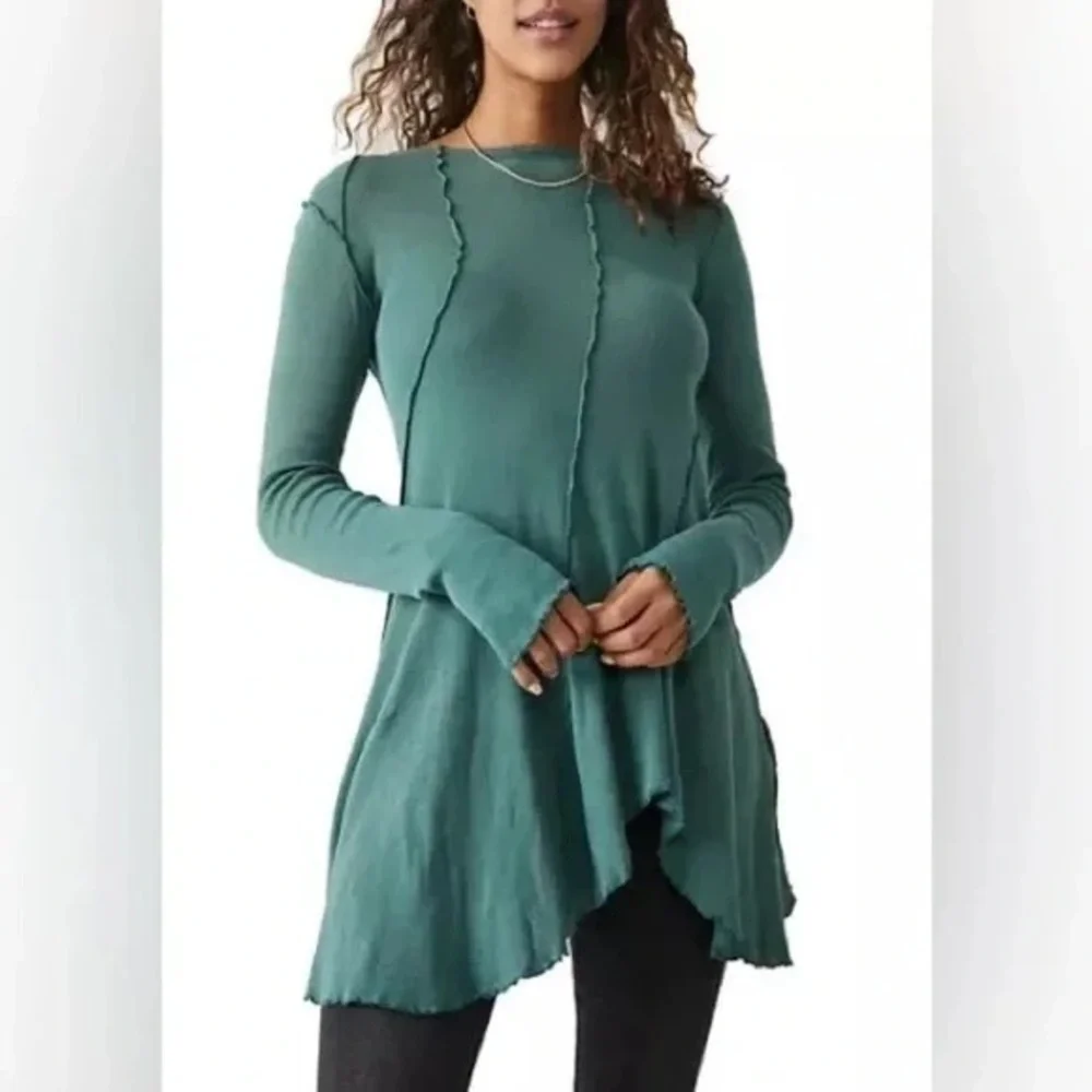 Free People | Full Swing Tunic Jaded XS Boho Beach
